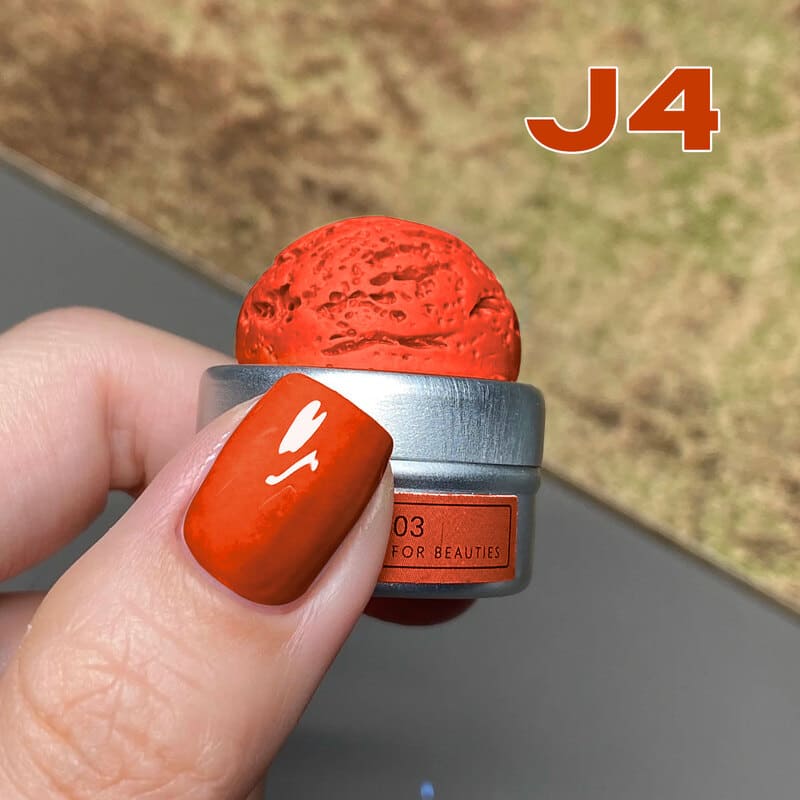 Solid Nail Gel - Ice Cream J4