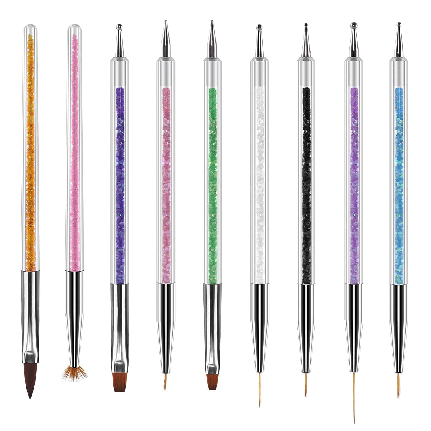 Nail Art Brushes Set Nail Dotting Tools
