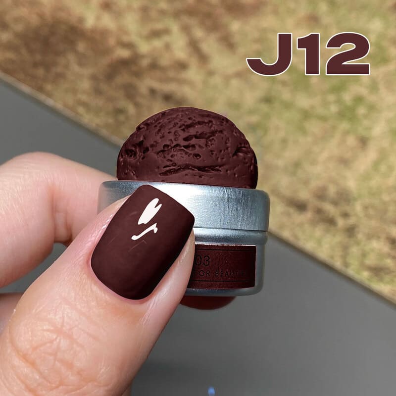 Solid Nail Gel - Ice Cream J12