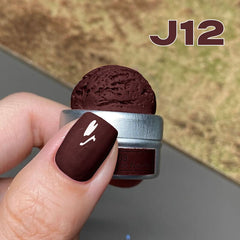 Solid Nail Gel - Ice Cream J12