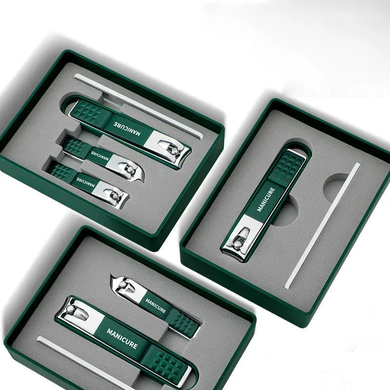 Anti-splash nail clippers set