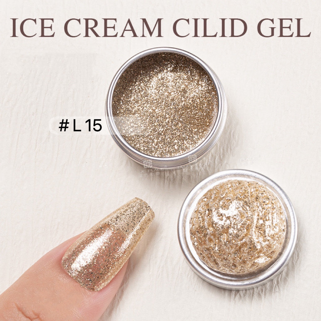 Solid Nail Gel - Ice Cream L15