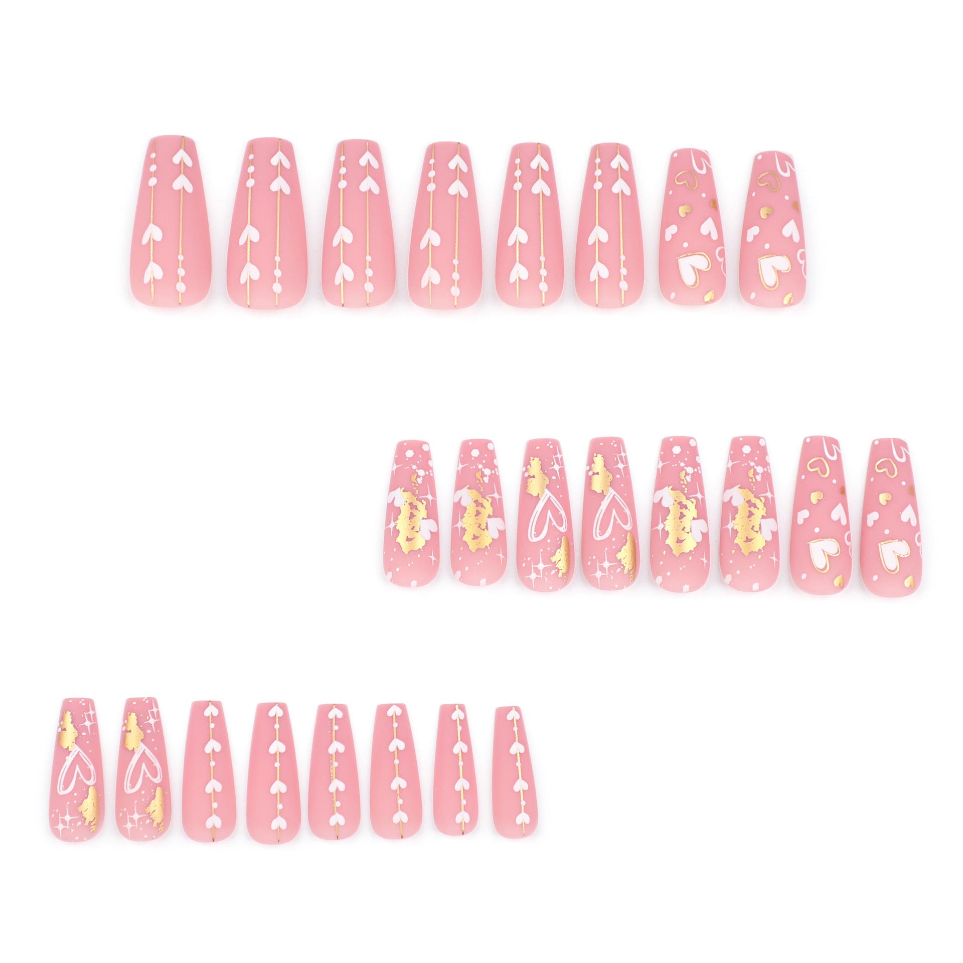24pcs/Set Press On Nails JP3286
