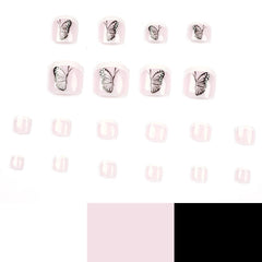 Press On Toe nails Set 24pcs/set JP1660