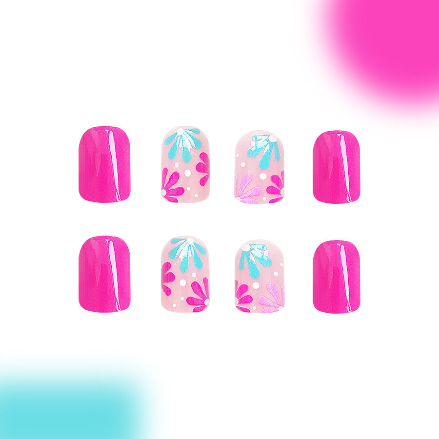 30pcs-15 Sizes Press On Nails C349