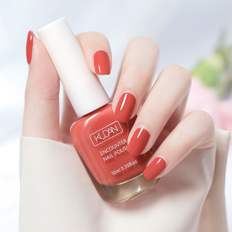 Quick-Dry Peel-Off Nail Polish - Odor-Free, No-Bake, Long-Lasting