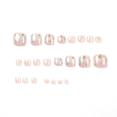 Press On Toe nails Set 24pcs/set JP1630