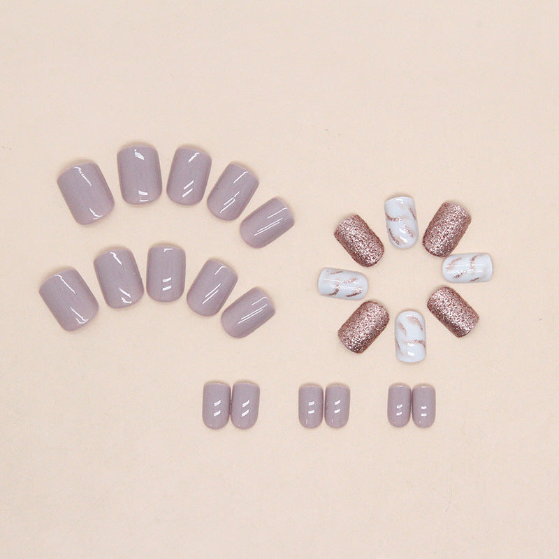 30pcs-15 Sizes Press On Nails W788