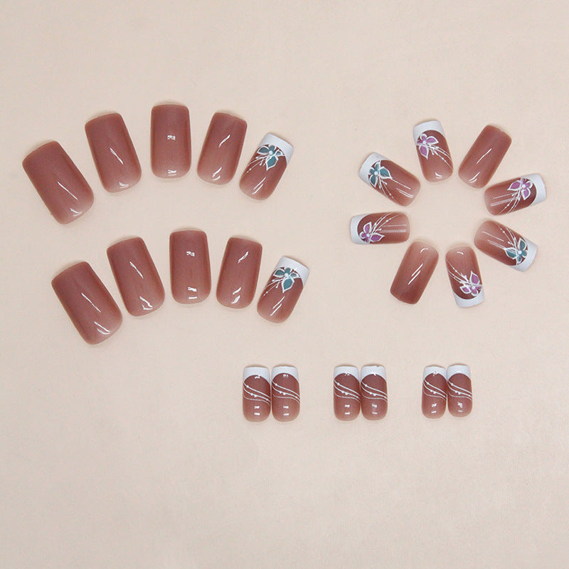 30pcs-15 Sizes Press On Nails W1468