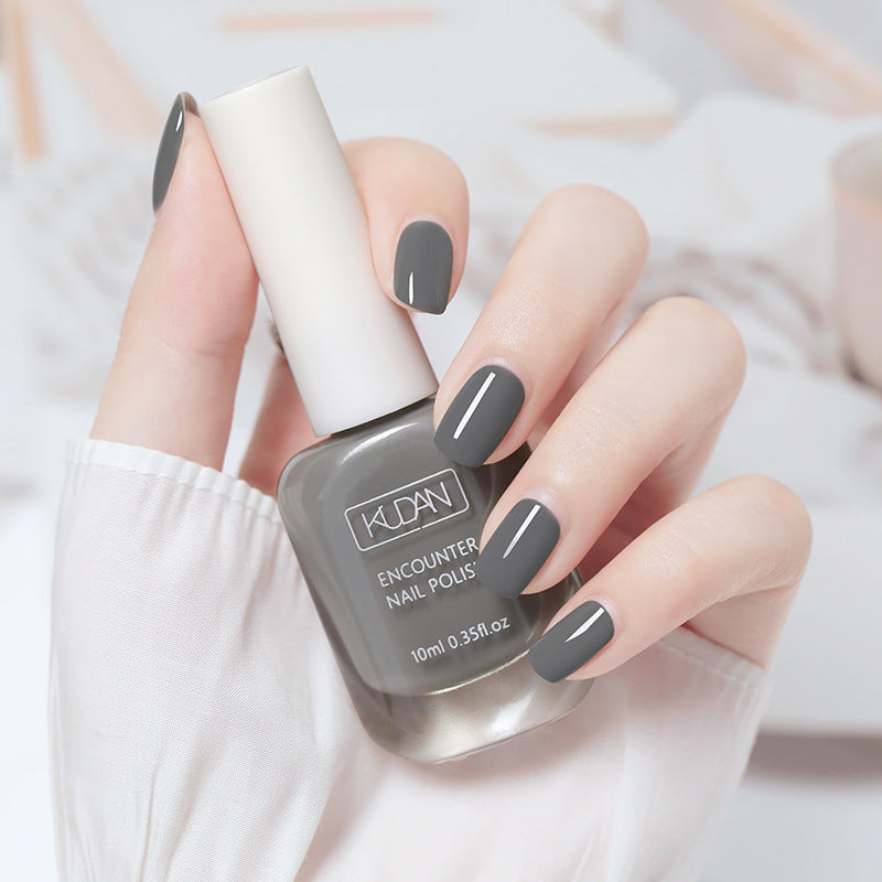 Quick-Dry Peel-Off Nail Polish - Odor-Free, No-Bake, Long-Lasting