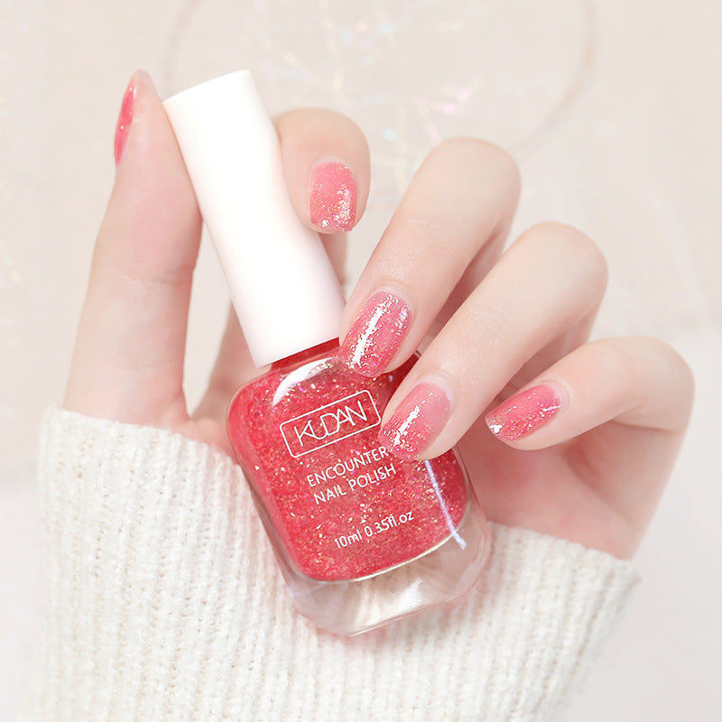 Quick-Dry Peel-Off Nail Polish - Odor-Free, No-Bake, Long-Lasting