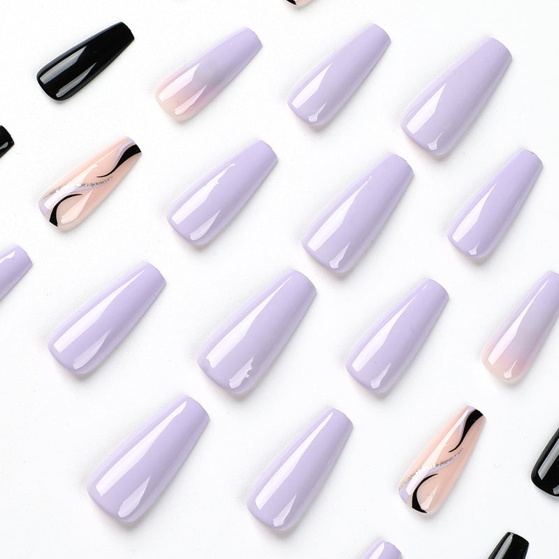 24pcs/Set Press On Nails JP2012