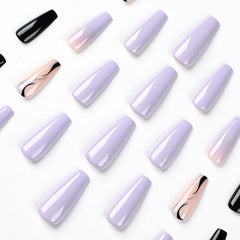 24pcs/Set Press On Nails JP2012