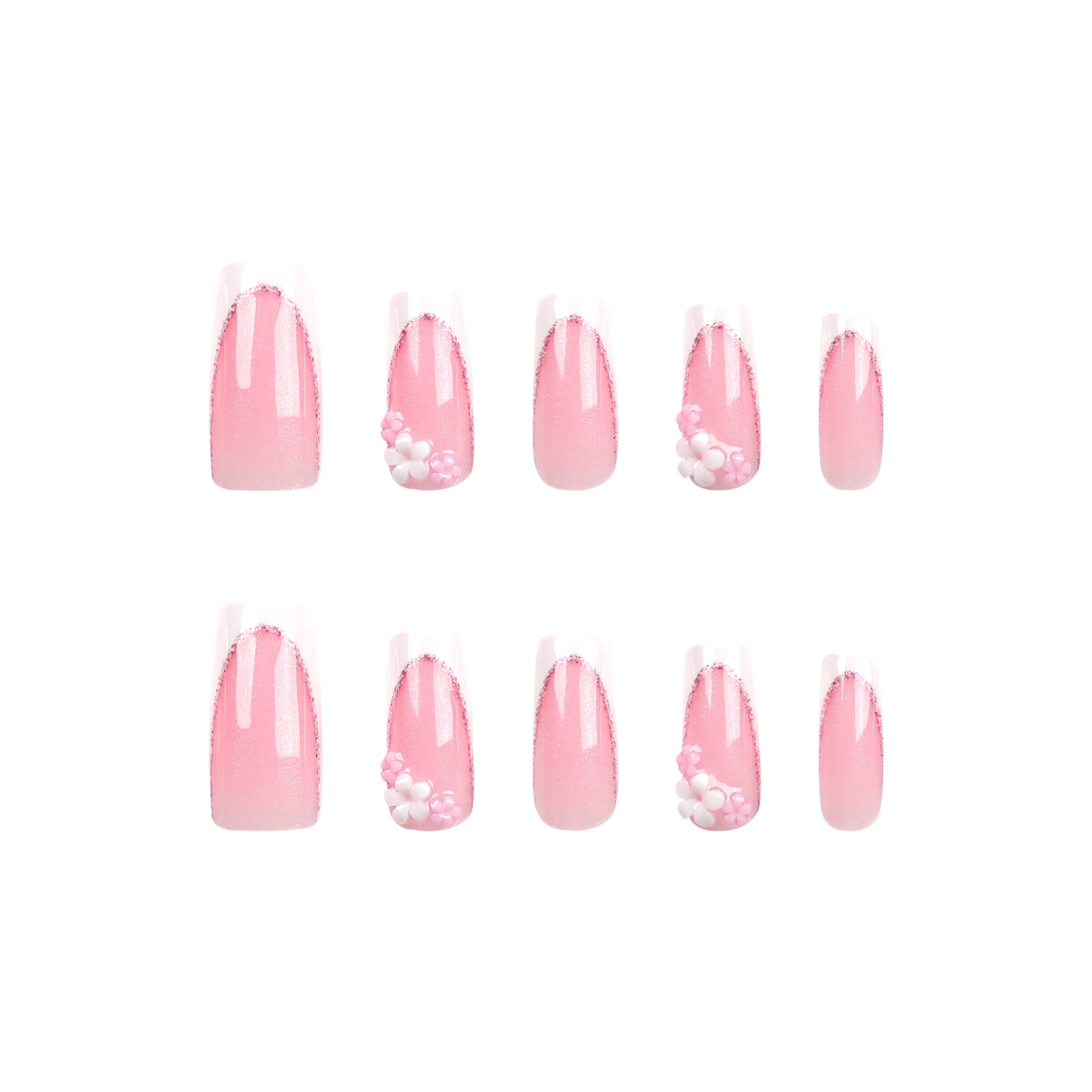 24pcs/Set Press On Nails JP2868