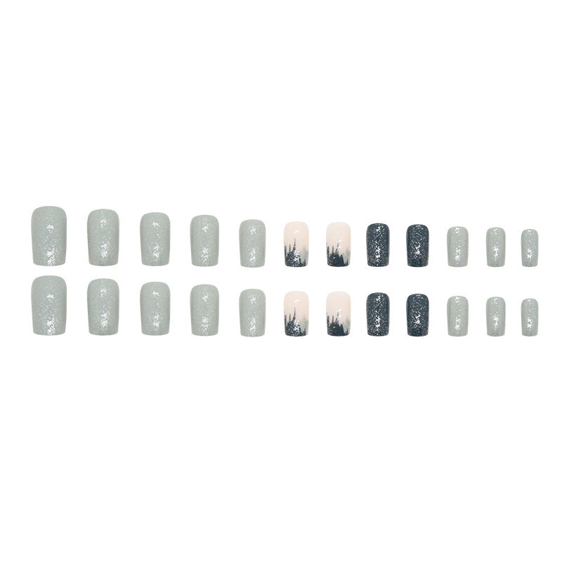 30pcs-15 Sizes Press On Nails W760