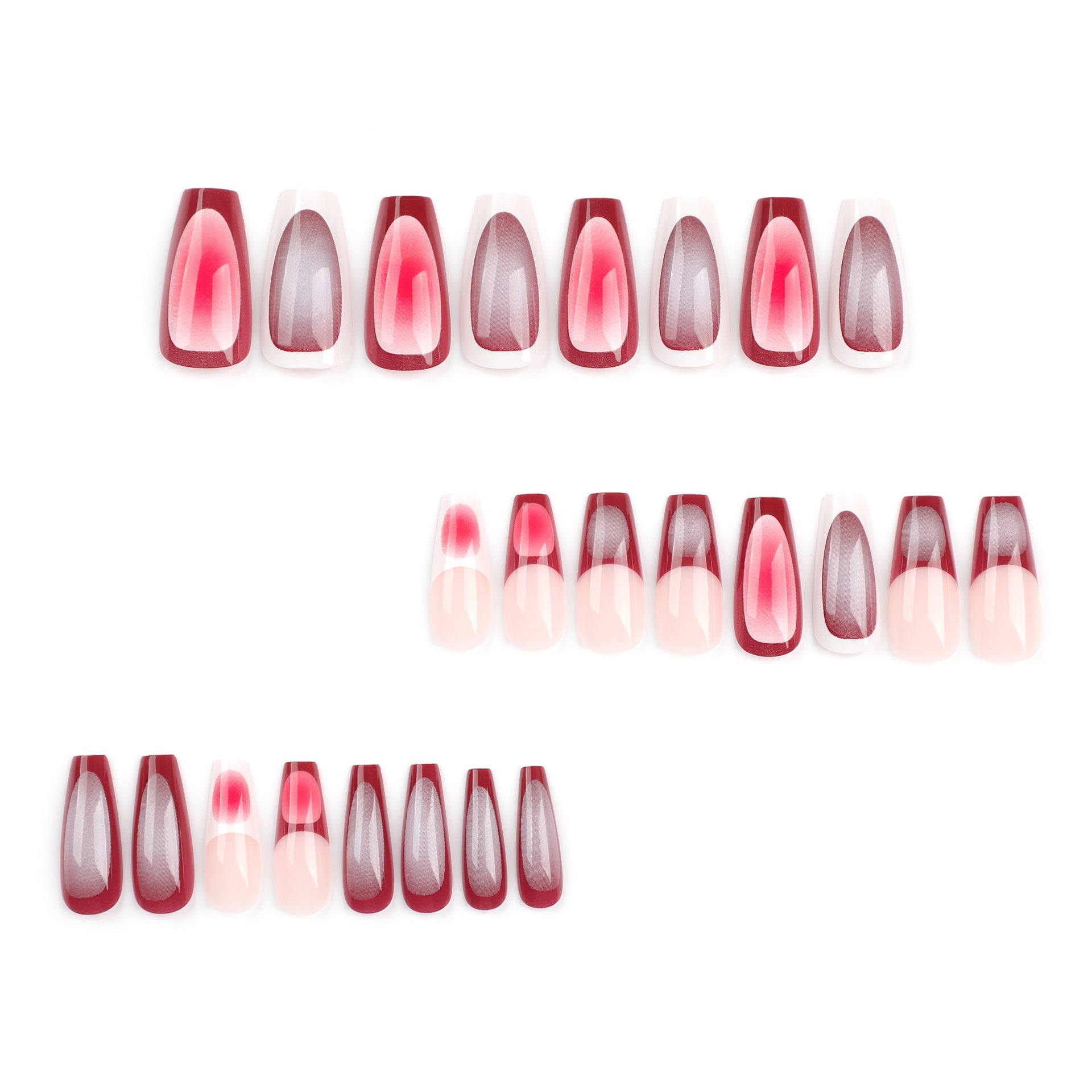24pcs/Set Press On Nails JP3502