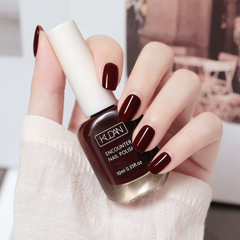 Quick-Dry Peel-Off Nail Polish - Odor-Free, No-Bake, Long-Lasting