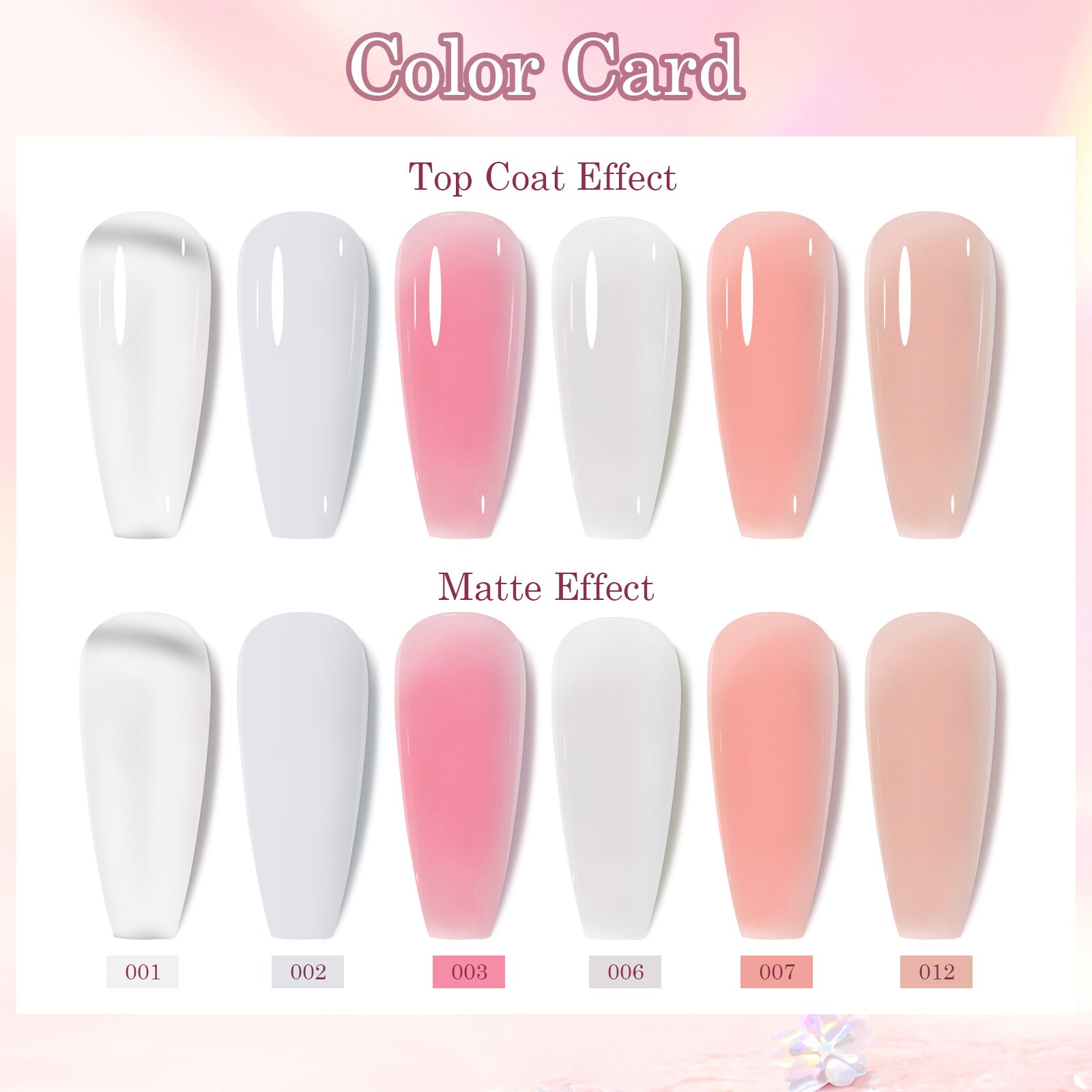 Nail Extension Gel 15 piece set B