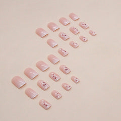 30pcs-15 Sizes Press On Nails W1107