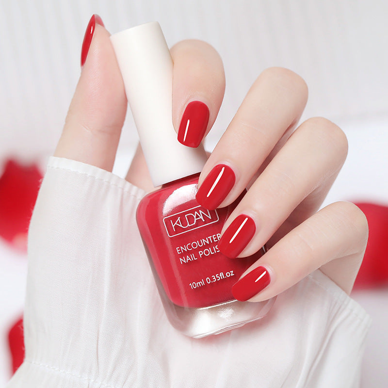 Quick-Dry Peel-Off Nail Polish - Odor-Free, No-Bake, Long-Lasting