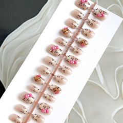 24pcs/Set Press On Nail Press On Nails T601
