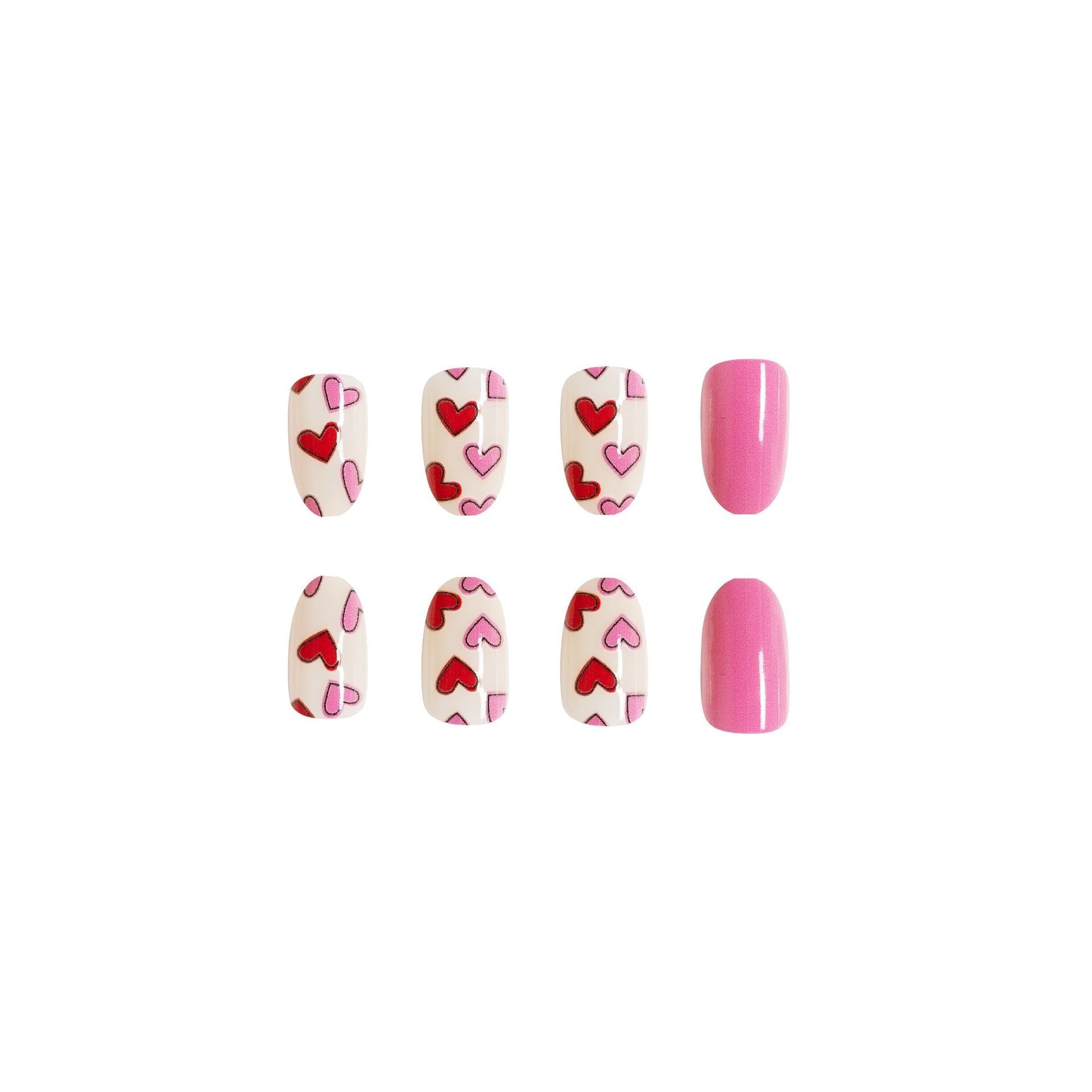 24pcs/Set Press On Nails C220
