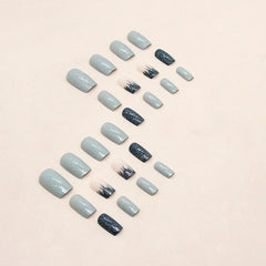 30pcs-15 Sizes Press On Nails W760