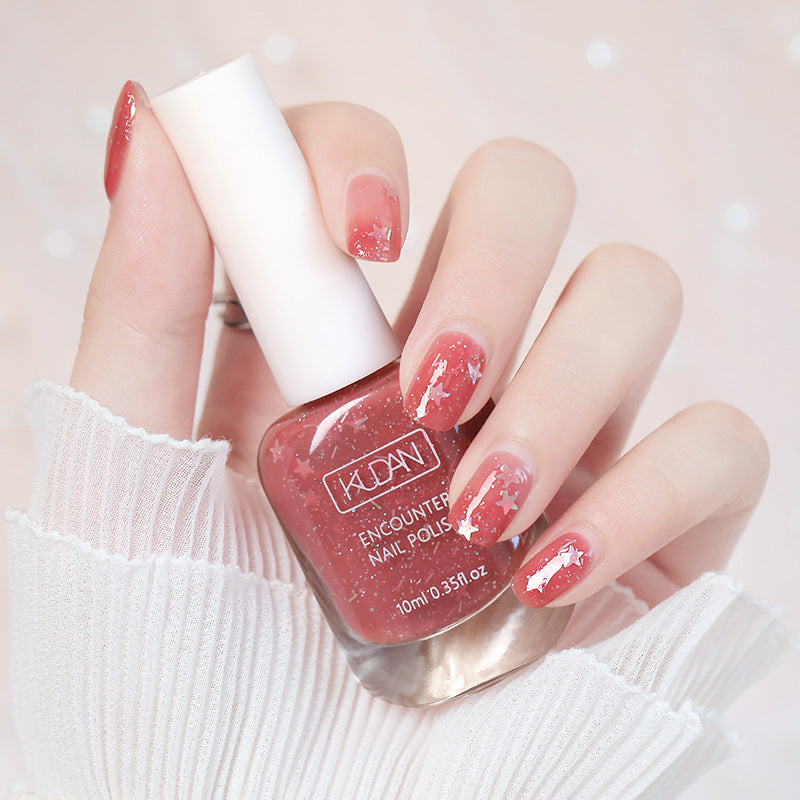 Quick-Dry Peel-Off Nail Polish - Odor-Free, No-Bake, Long-Lasting