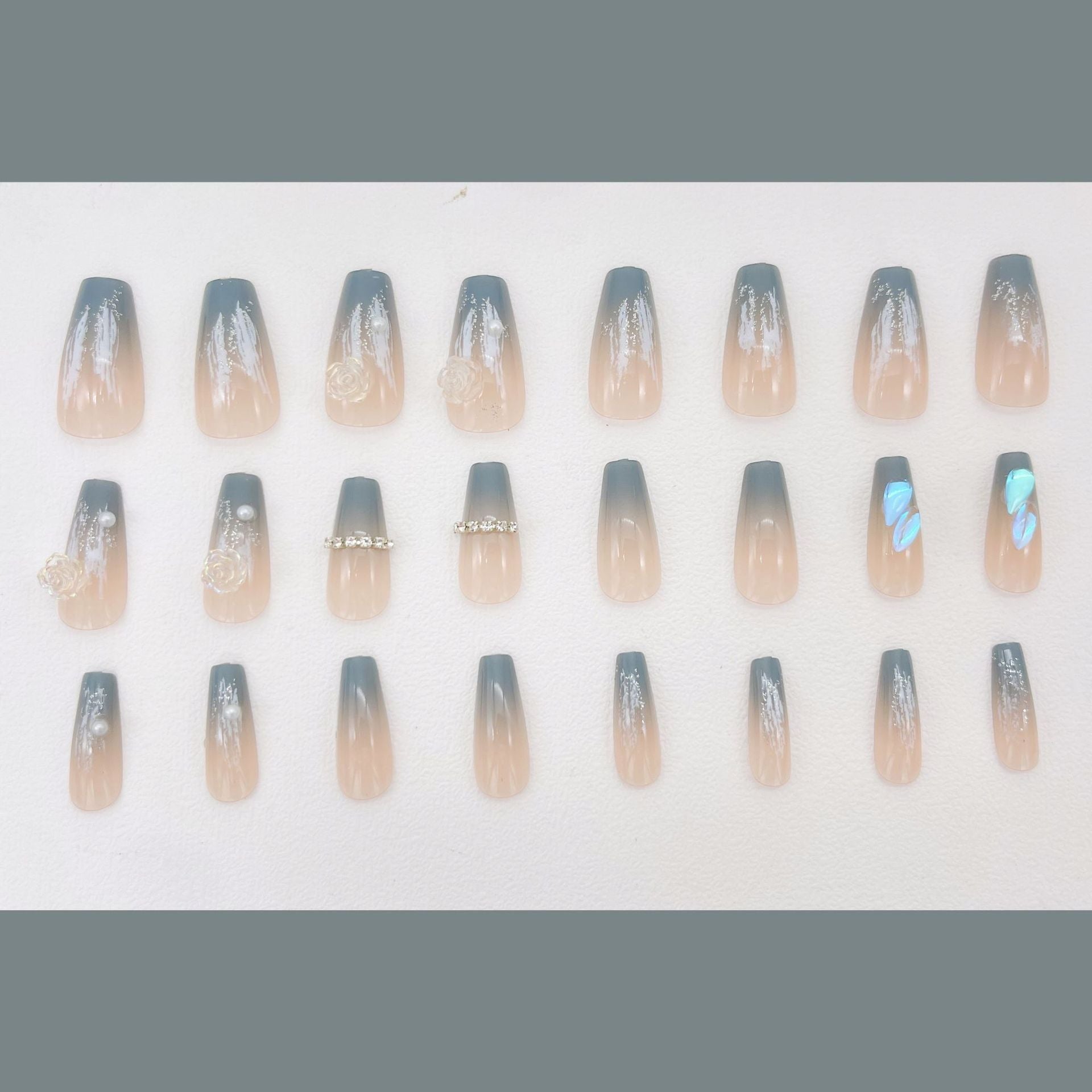 Weekly deals 24pcs/Set Press On Nails KX-10074