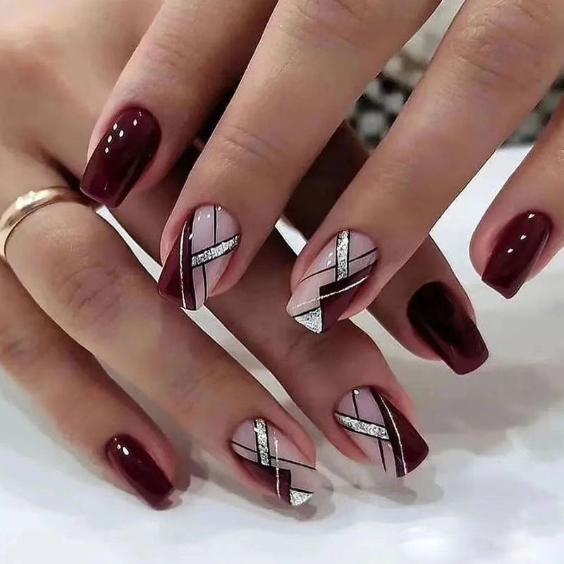 Cat Eye Press On Nails 24pcs/set JP1979