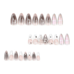 24pcs/Set Press On Nails JP3334