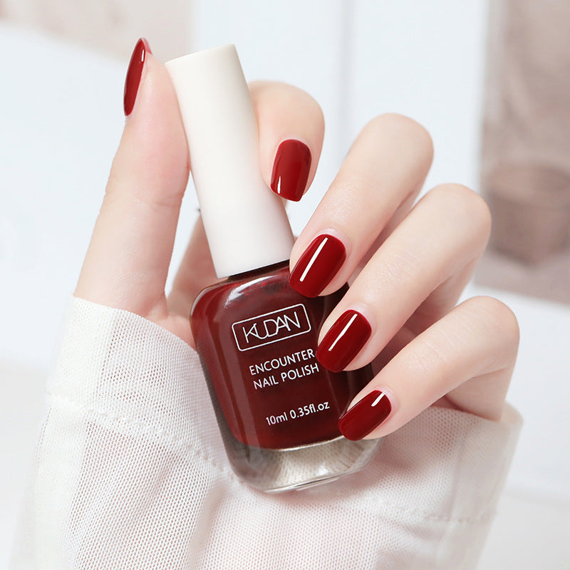 Quick-Dry Peel-Off Nail Polish - Odor-Free, No-Bake, Long-Lasting