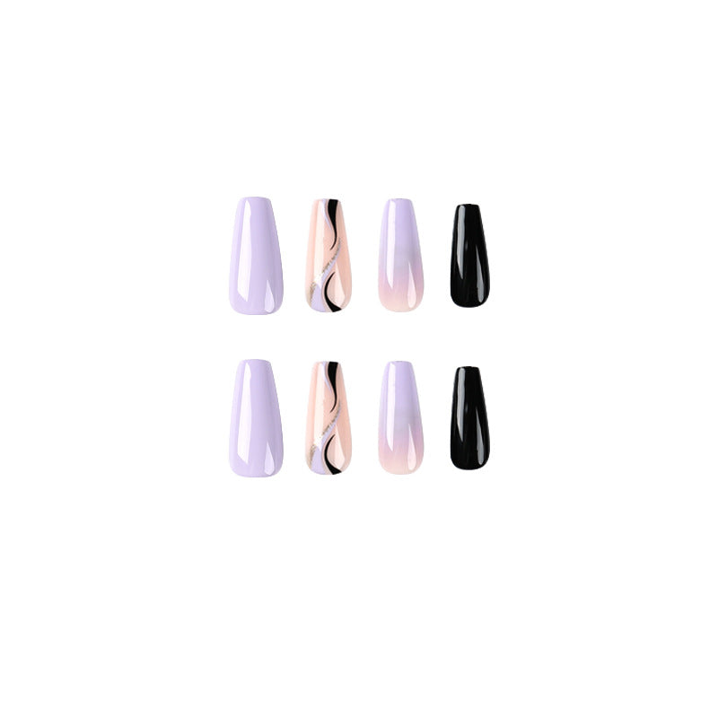 24pcs/Set Press On Nails JP2012