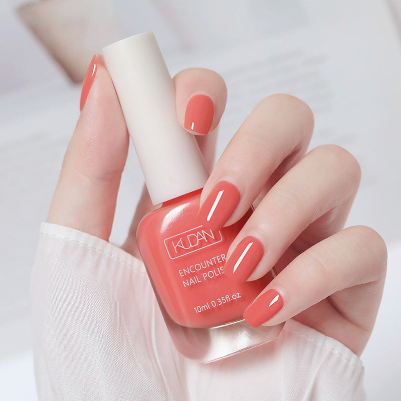 Quick-Dry Peel-Off Nail Polish - Odor-Free, No-Bake, Long-Lasting