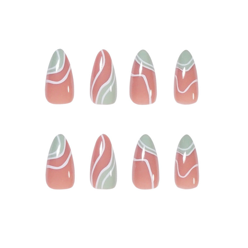 24pcs/Set Press On Nails JP1422