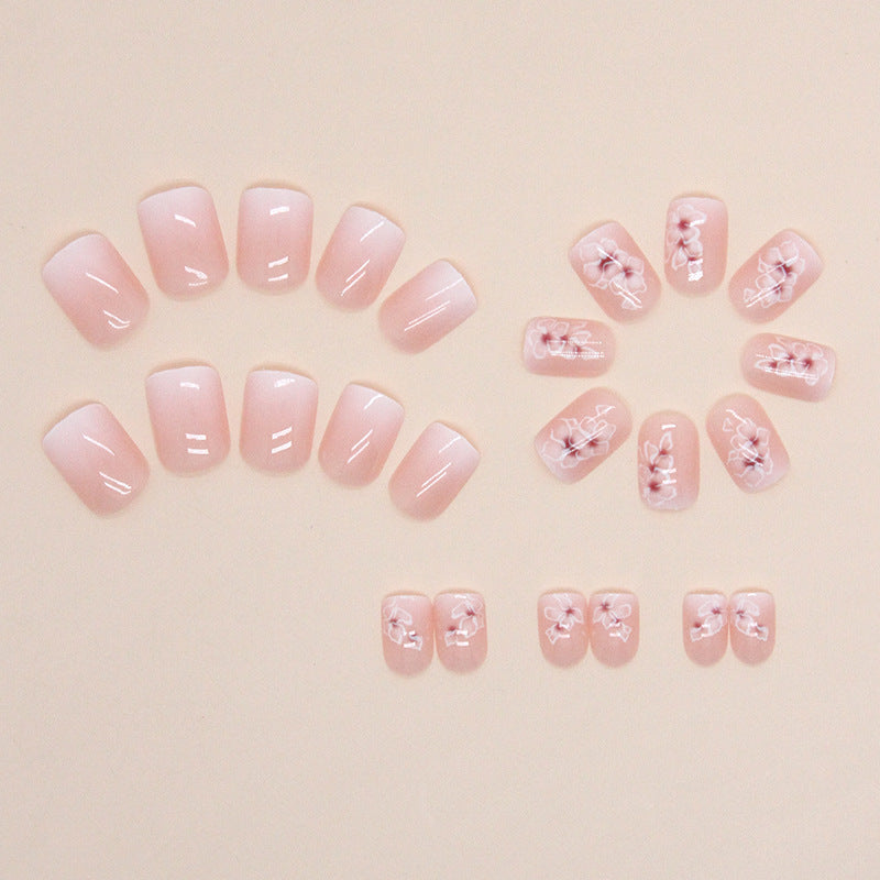 30pcs-15 Sizes Press On Nails W1107