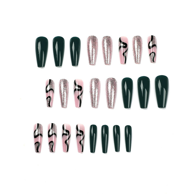 24pcs/Set Press On Nails JP1757