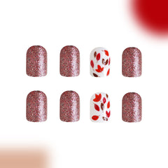 24pcs/Set Press On Nails C609