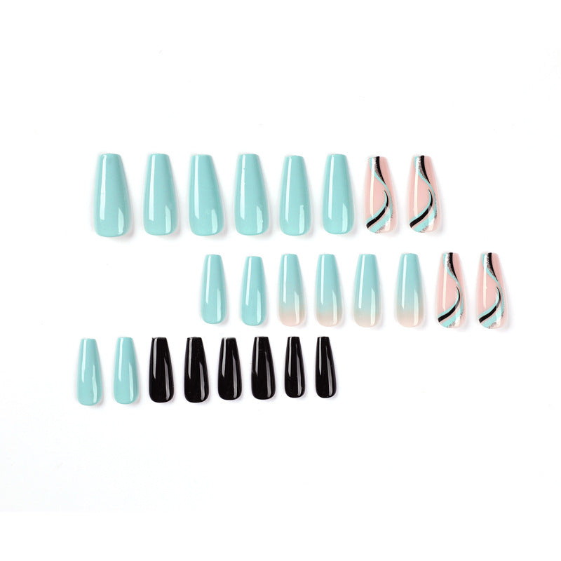 24pcs/Set Press On Nails JP2013