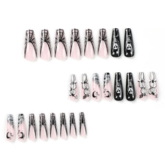 24pcs/Set Press On Nails JP2499