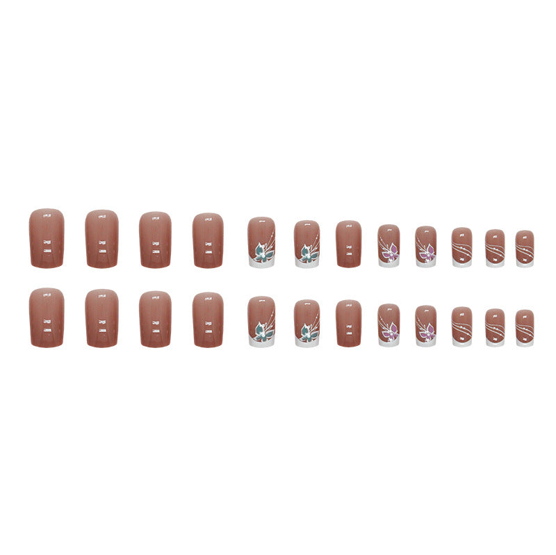 30pcs-15 Sizes Press On Nails W1468