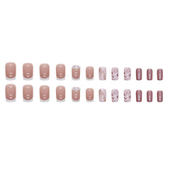 30pcs-15 Sizes Press On Nails Z723