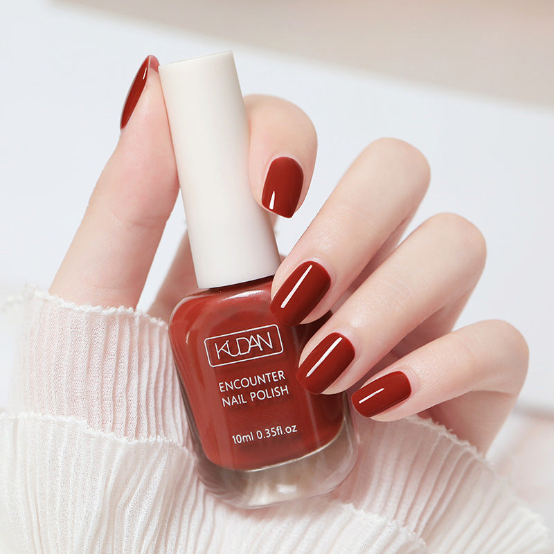 Quick-Dry Peel-Off Nail Polish - Odor-Free, No-Bake, Long-Lasting