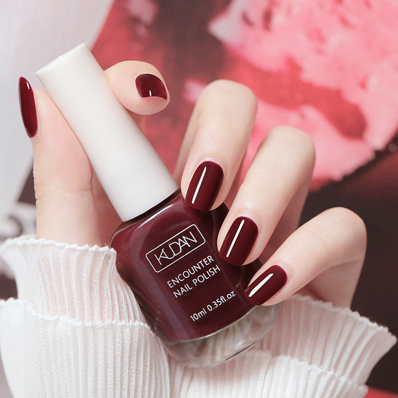 Quick-Dry Peel-Off Nail Polish - Odor-Free, No-Bake, Long-Lasting