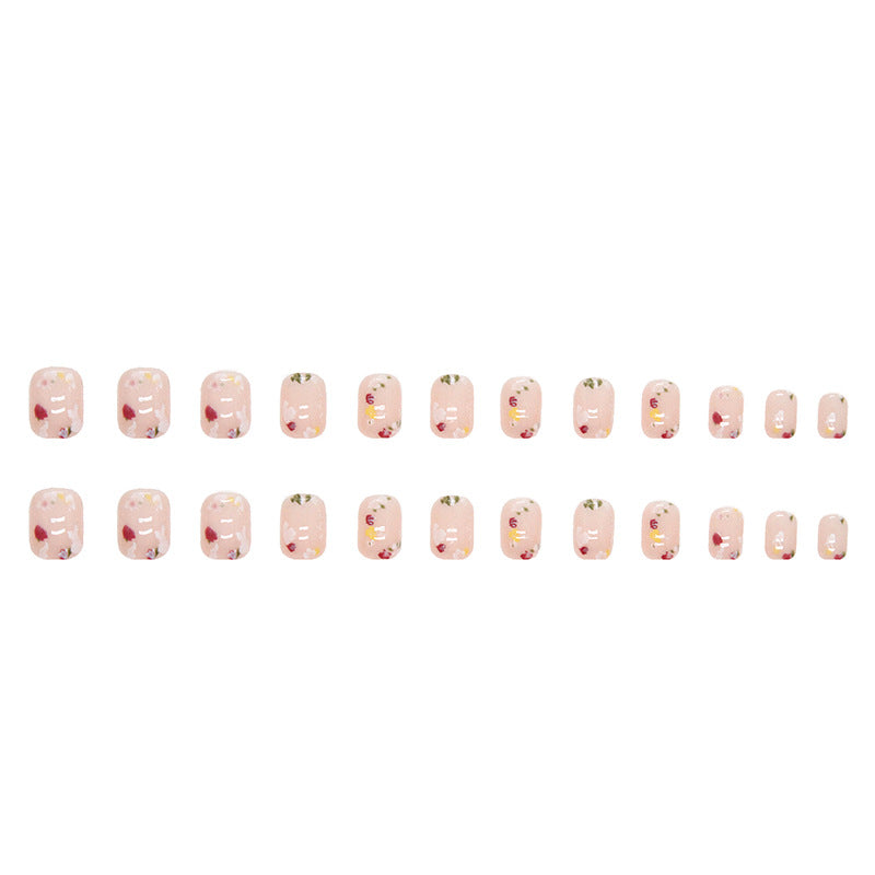 24pcs/Set Press On Nails W434