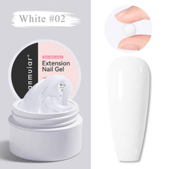 Nail art extension gel not stick to hands poly gel LM171-02
