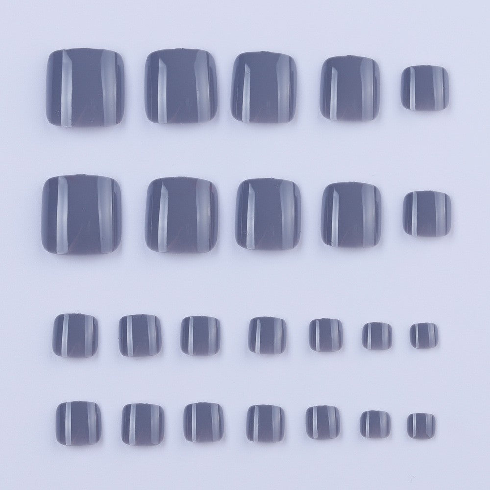 Press On Toe nails Set 24pcs/set XNT010