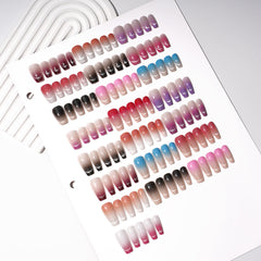 cat eye press on nails 192