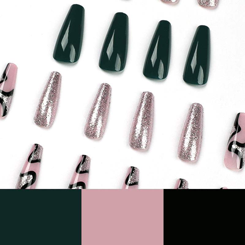 24pcs/Set Press On Nails JP1757