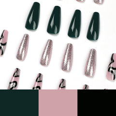24pcs/Set Press On Nails JP1757